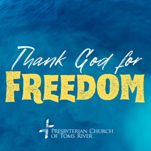 "Thank God for Freedom!" - Rev Robbie Ytterberg