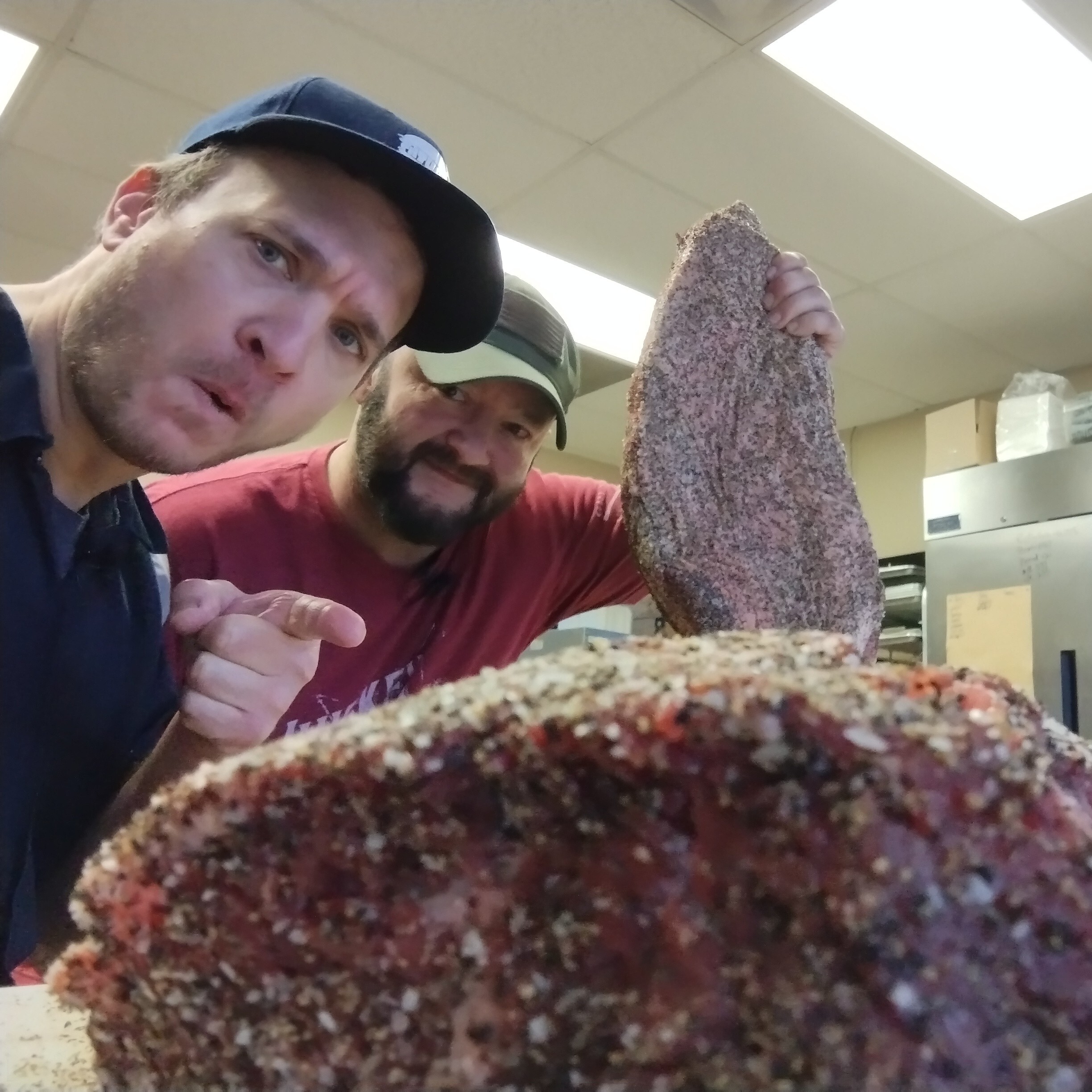 Making Brisket At Smokin Barrel with Wayne Dinges