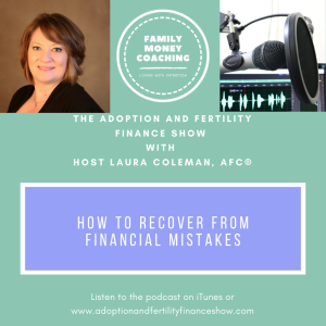 How To Recover From Financial Mistakes