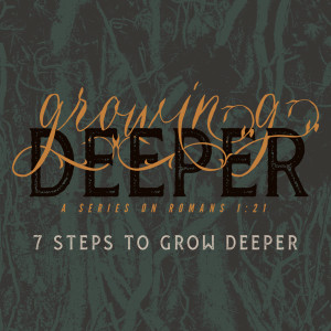 7 Steps to Grow Deeper  (Growing Deeper; a series on Romans 1:21 - Part 7)