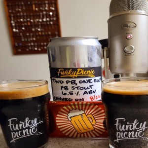Two PB One Cup PB Stout - Opinions And Beer Trading Card Game