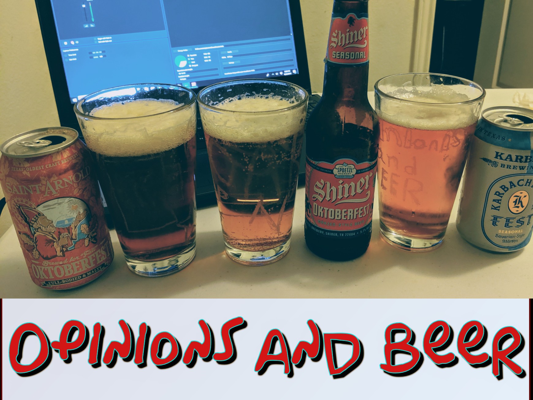 Shiner, Saint Arnolds, and Karbachs' Oktoberfest - Octoberfest Texas Edition
