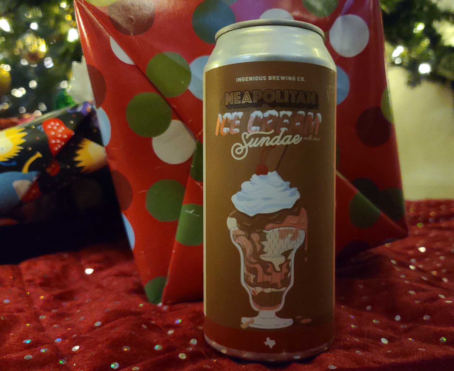 Neapolitan Ice Cream Sundae Stout - Choose Your Own Christmas Adventure