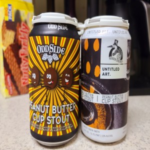 Peanut Butter Cup Stout Showdown - Utter Nonsense and Family Game Night