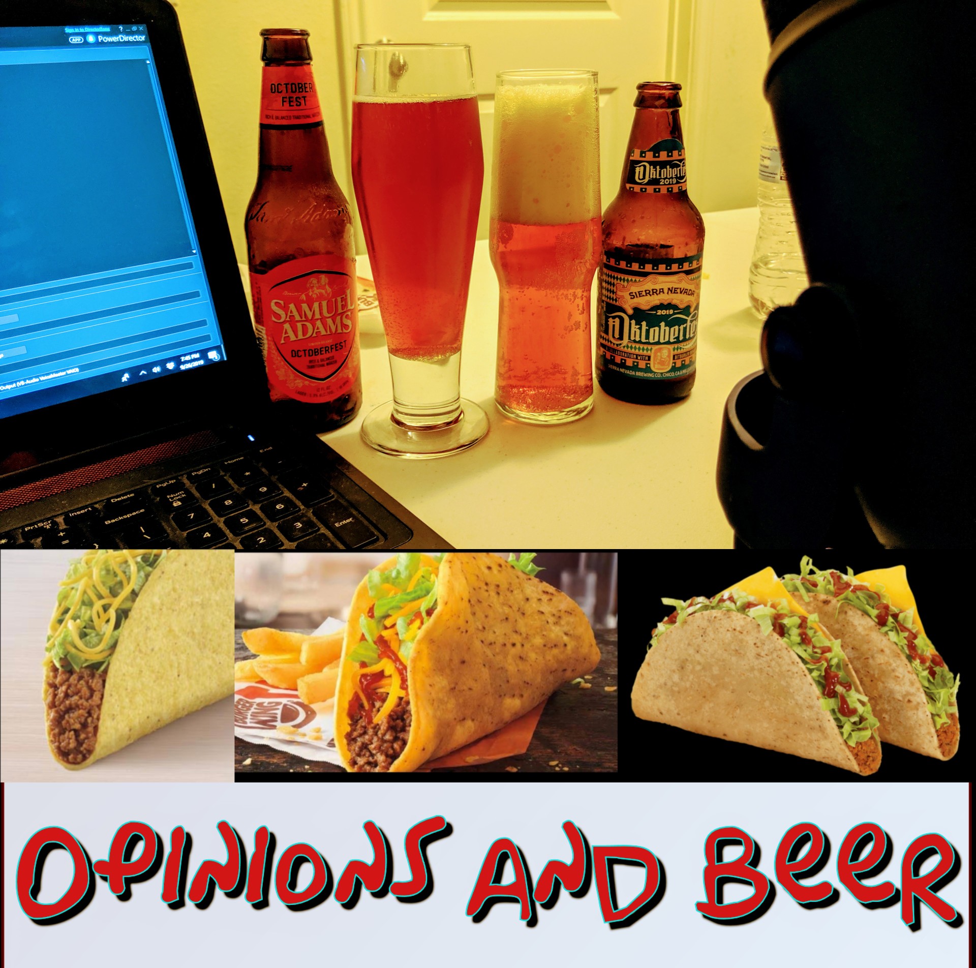 Samuel Adams Octoberfest and Sierra Nevada Oktoberfest - Taco Testing from Taco Bell, Jack in the Box, and Burger King