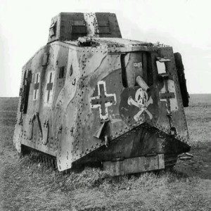 EPISODE #63 - THE GERMAN WORLD WAR I HEAVY TANK, THE STURMPANZERWAGEN A7V AND WHERE CAN ONE OF THESE ORINGINAL TANKS BE SEEN TODAY!