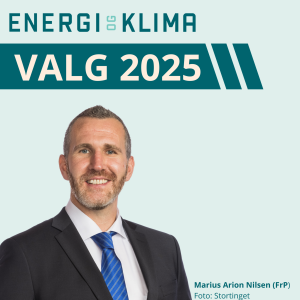 Marius Arion Nilsen (Frp) om klimamål, energipolitikk, EU og luftslott
