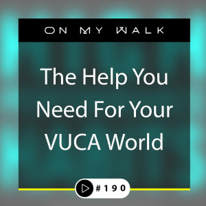 #190 - The Help You Need For Your VUCA World