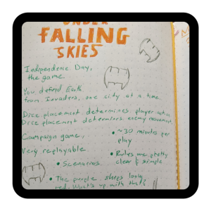 1P 194 - Under Falling Skies