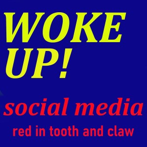 3. WOKE UP! Social Media, red in tooth and claw.
