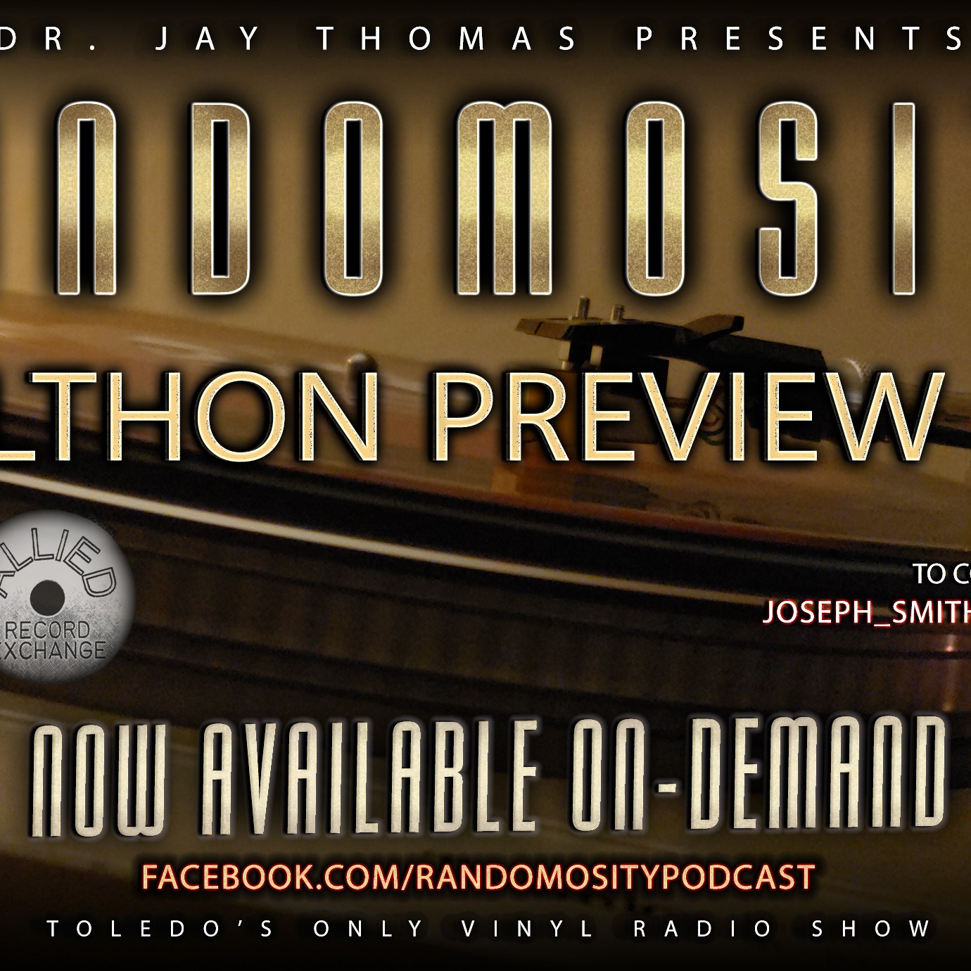 Randomosity - Toledo‘s Only Vinyl Radio Show