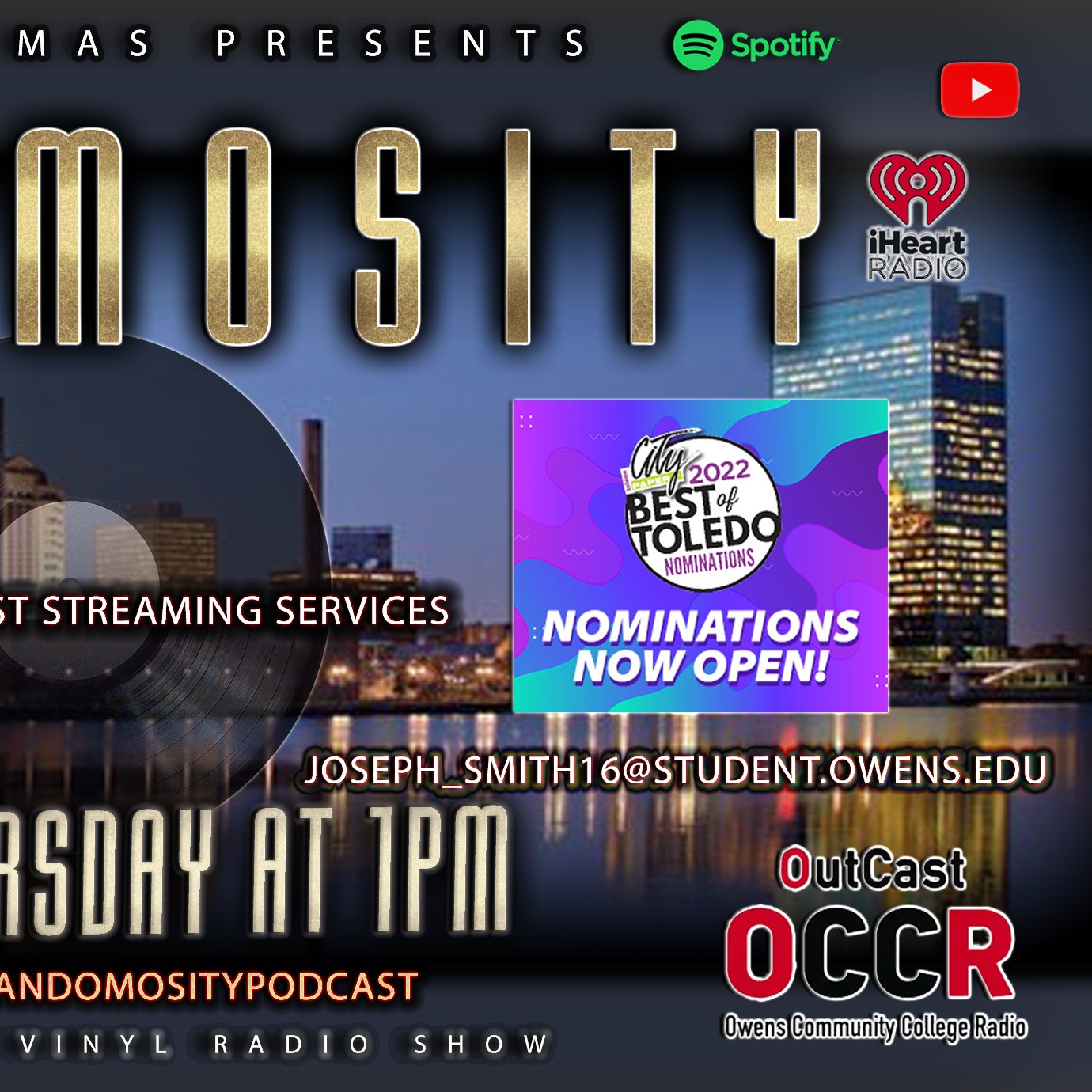 Randomosity - Toledo‘s Only Vinyl Radio Show