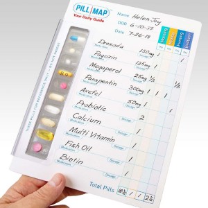 PillMap: A BRILLIANT Tool to Help Family Caregivers