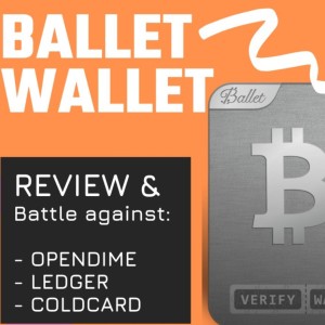 Crypto Ballet Wallet Review vs. Opendime and Hardware Wallets