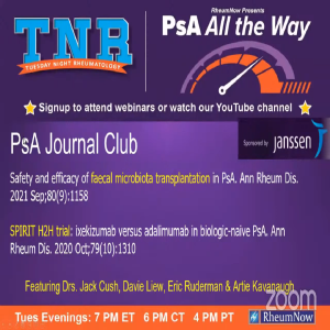 TNR- PsA Journal Club