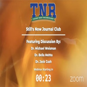 TNR- Still’s Now Journal Club - Seminal Articles from 1971 & 1973
