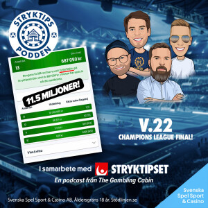 Stryktipset v.22 - Champions League Final