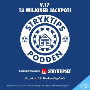 Stryktipset v.17 - 13 Miljoner jackpot!