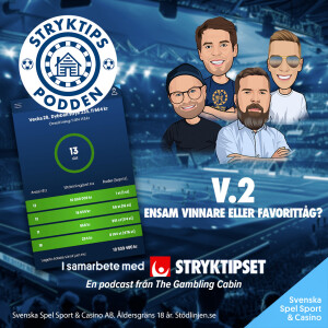 Stryktipset v.2 - Ensam vinnare eller favorittåg?