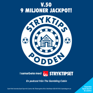 Stryktipset v.50 - 9 Miljoner jackpot!