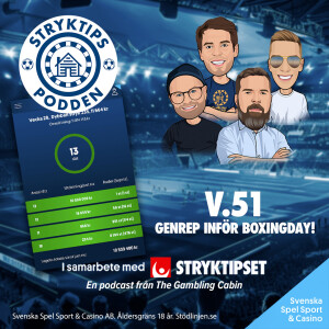 Stryktipset v.51 - Genrep inför Boxingday!