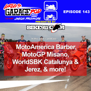 Ep143 - MotoAmerica Season Finale, MotoGP Misano, WorldSBK Catalunya & Jerez, and More!