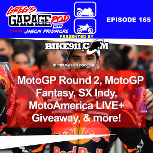 Ep165 - MotoGP Indonesia, Indy Supercross, ARAI News, and More!