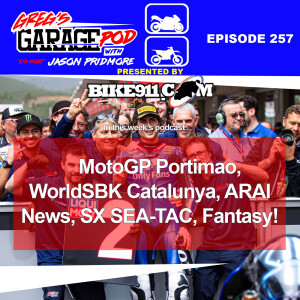 Ep257 - MotoGP Portimão, WorldSBK Catalunya, ARAI News, and More!