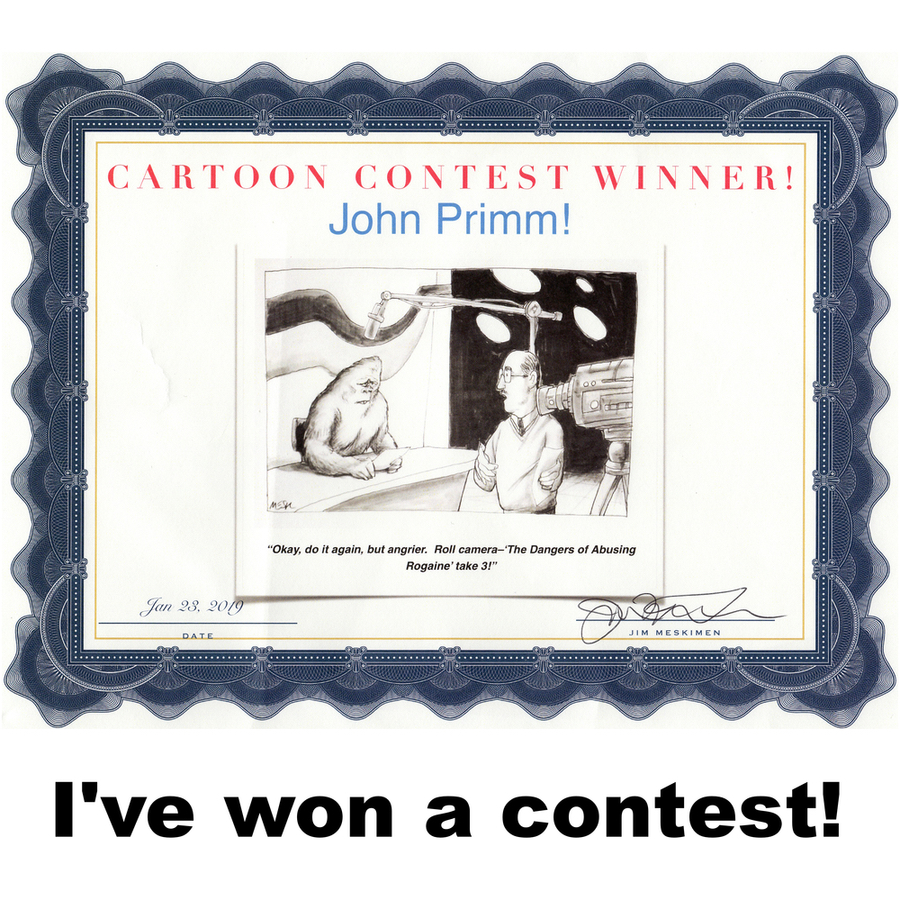 Look Ma - I’ve won a contest!