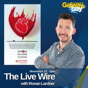 Check Your Blood Pressure! Caitriona Pollard from the Irish heart Foundation