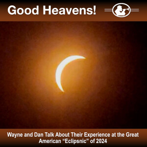 Wayne and Dan at the Great American "Eclipsnic" of April 8, 2024