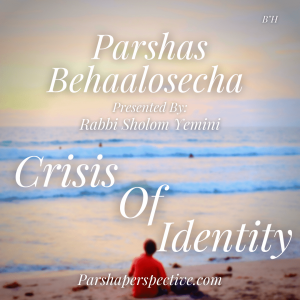 Parshas Behaalosecha, crisis of identity