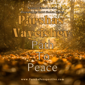 Parshas Vayeishev: Path to Peace