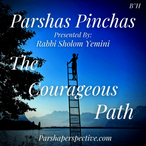 Parsha Pinchas, the courageous path