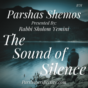 Parshas Shemos, the sound of silence