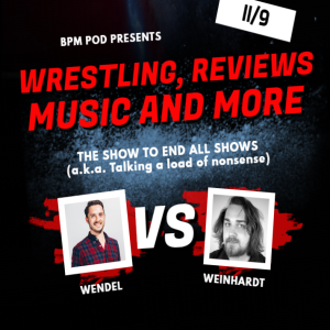 Wrestling and music, Lisa Akuah reviewed, Tacoma Narrows Bridge Disaster, and What‘s That Riff?!
