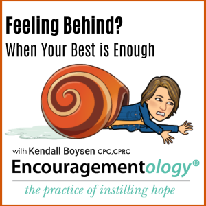 Feeling Behind? When your Best is Enough