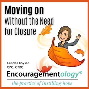 Moving on Without the Need for Closure