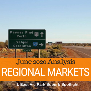 081 - Regional Market Update June 2020 & East Vic Park Suburb Spotlight