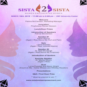 2020.2 Patrice McClendon | Sista 2 Sista: Women Empowering Women