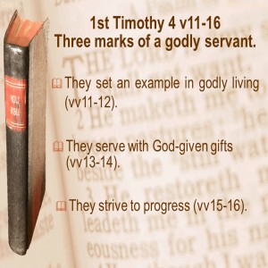 1st Timothy 4v11-16 - Paul Coxall