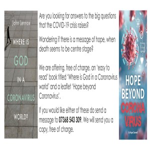 Where is God in a Coronavirus world? - Get this book free
