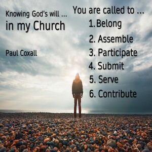 COUNTER - Knowing God’s will in my church - Paul Coxall