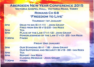 Romans 8v1-18 John Grant