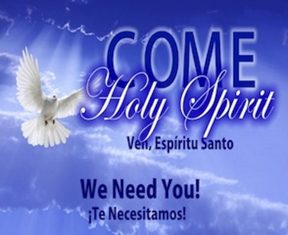 COME, HOLY SPIRIT: WE NEED YOU