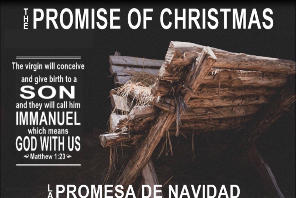 THE PROMISE OF CHRISTMAS: GOD IS WITH US! (MATT. 1:23)