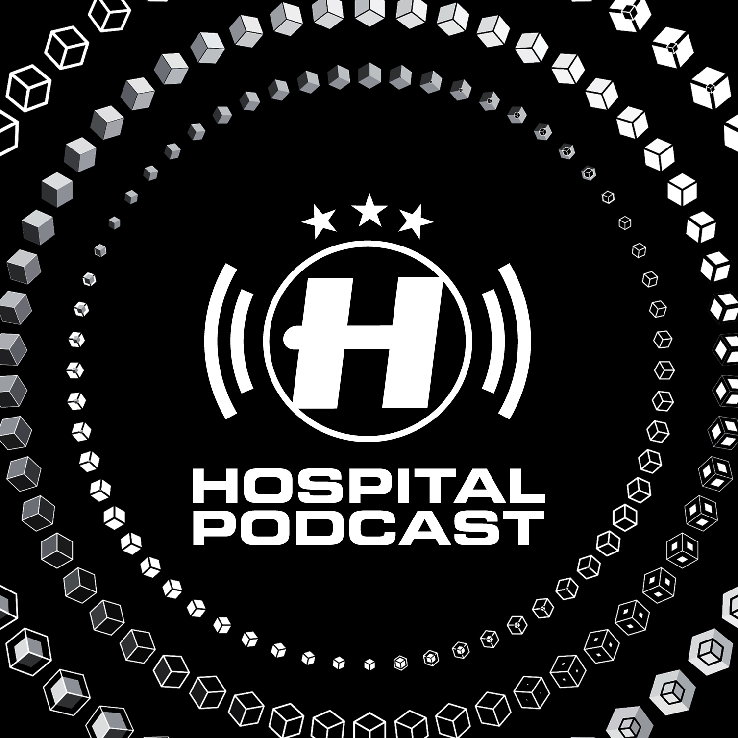 Hospital Podcast 388 with London Elektricity Artwork