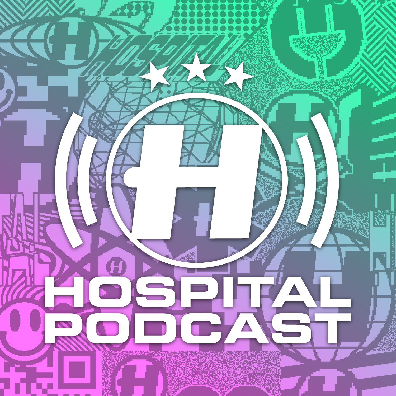 Hospital Podcast 418 with London Elektricity Artwork