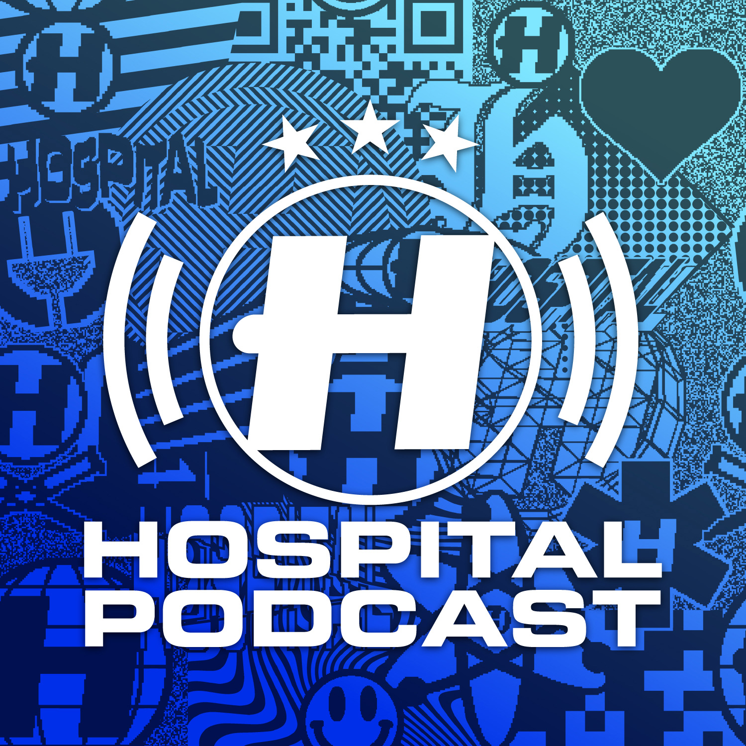 Hospital Podcast 414 with London Elektricity Artwork