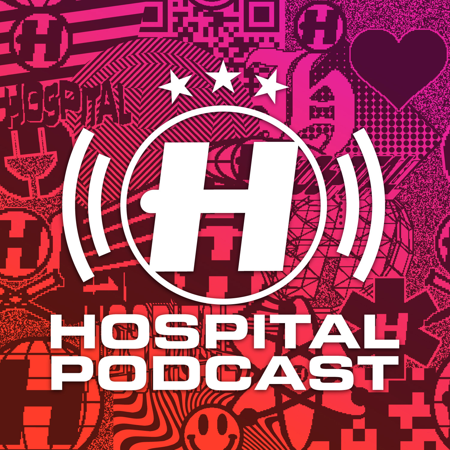 Hospital Podcast 417 with London Elektricity Artwork